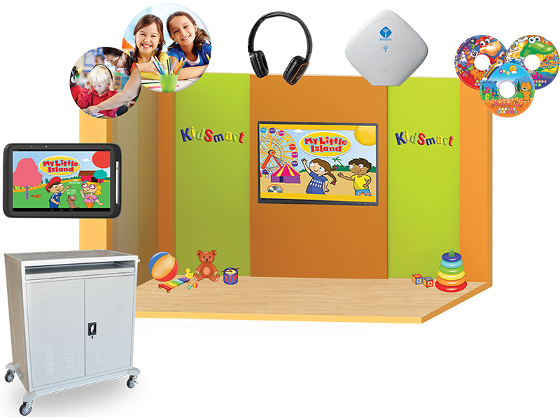 Trẻ làm quen với Tin học - Phòng học Kidsmart