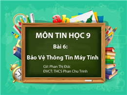 Bảo Vệ Máy Tính