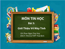 Giới thiệu về máy tính