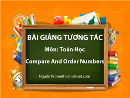 Compare And Order Numbers