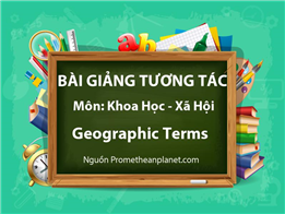 Geographic Terms