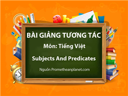 Subjects and Predicates