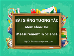Measurement In Science