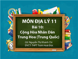 Cộng Hòa Nhân Dân Trung Hoa (Trung Quốc)