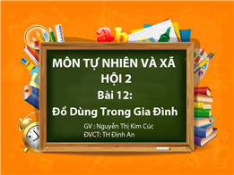 Đồ Dùng Trong Gia Đình