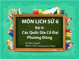 Các Quốc Gia Cổ Đại Phương Đông