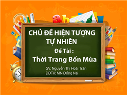 Thời Trang Bốn Mùa