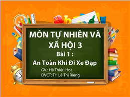 An toàn khi đi xe đạp