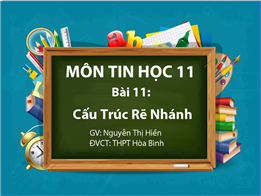 Cấu trúc rẽ nhánh