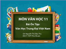 Văn học trung đại Việt Nam